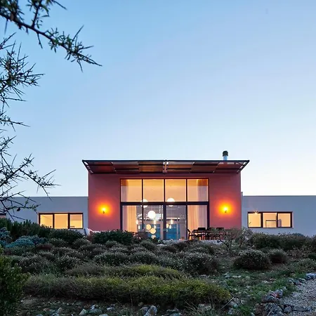 Villa The Longhouse- Pool-sauna-gym- Panormaic Seaview Sellia (Chania)